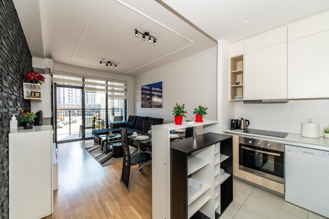 Modern Apartment In Belgrade Waterfront Bagian luar foto