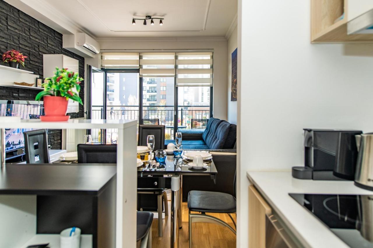 Modern Apartment In Belgrade Waterfront Bagian luar foto