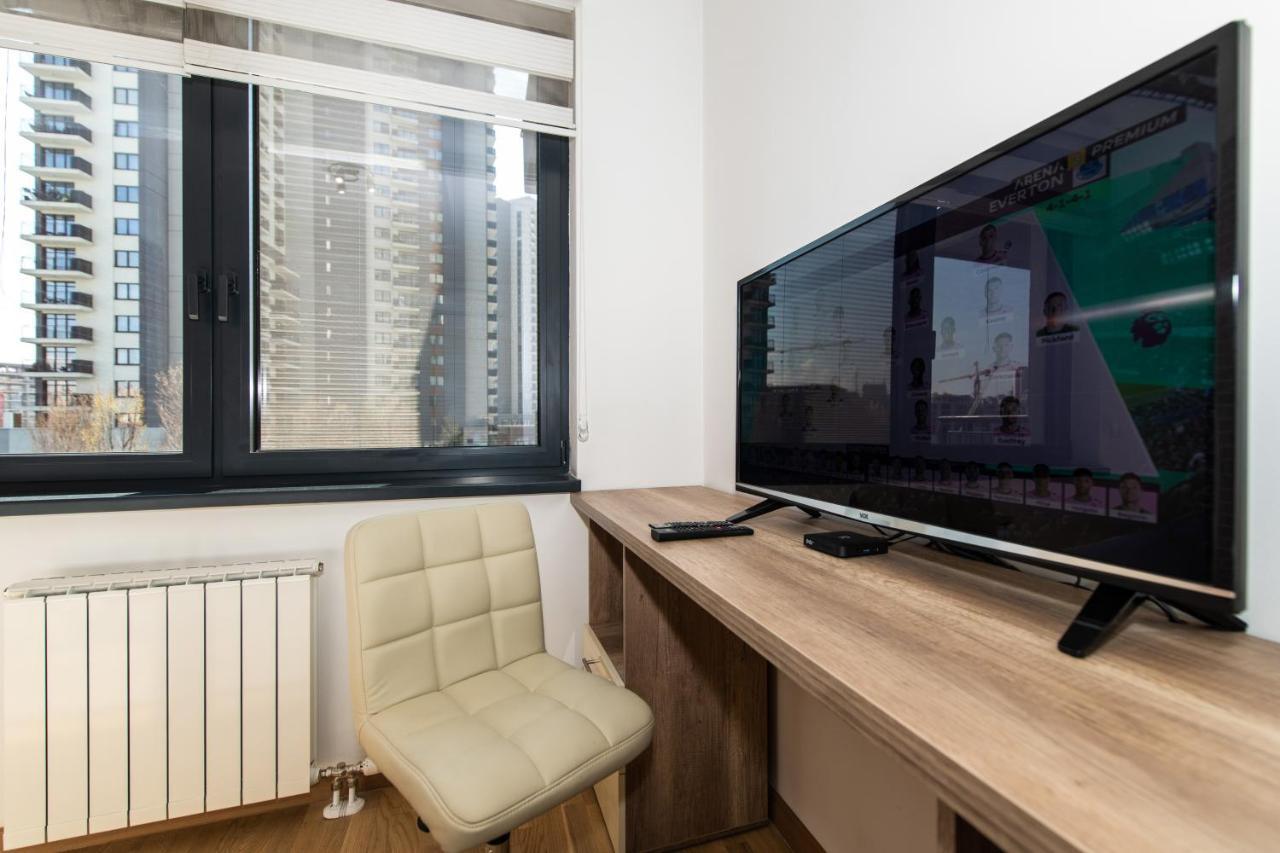 Modern Apartment In Belgrade Waterfront Bagian luar foto