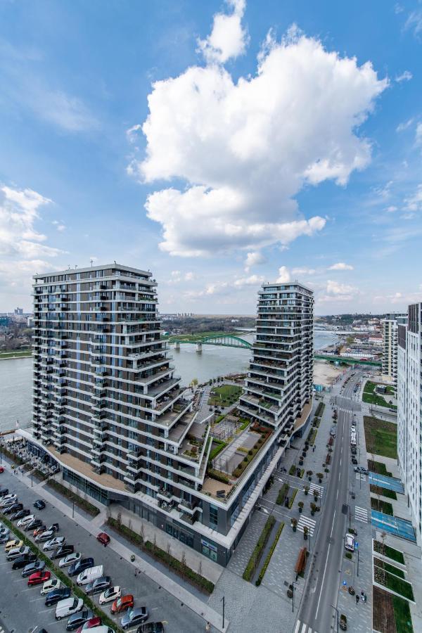 Modern Apartment In Belgrade Waterfront Bagian luar foto