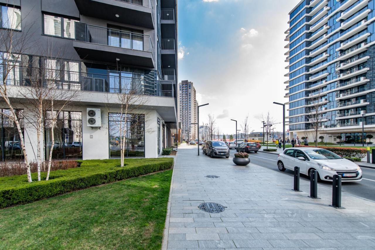 Modern Apartment In Belgrade Waterfront Bagian luar foto