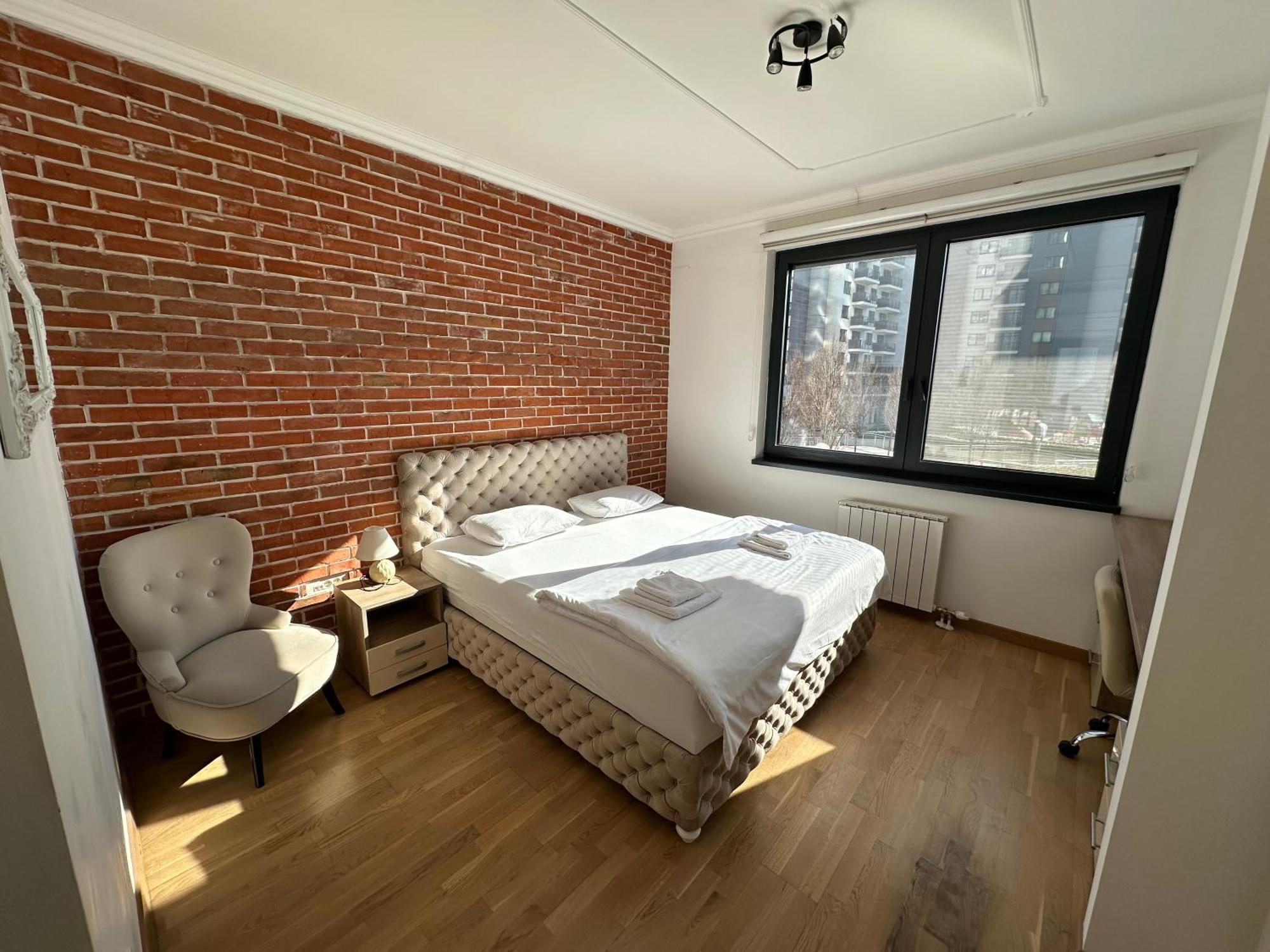 Modern Apartment In Belgrade Waterfront Bagian luar foto